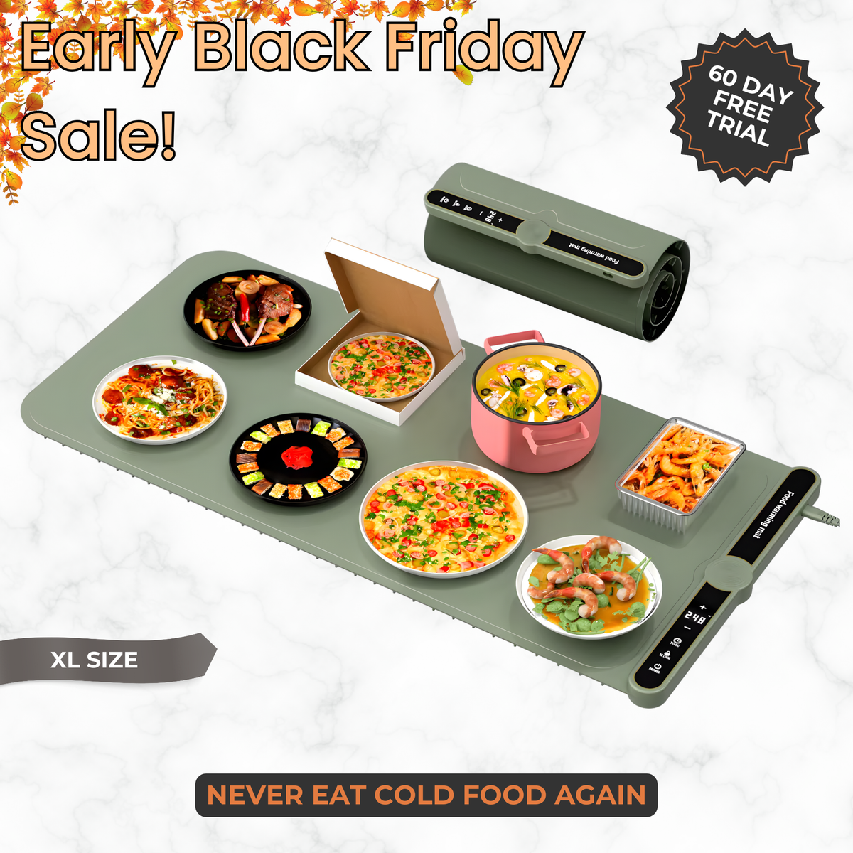 WarmitMat™- Adjustable Food Warming Mat 2.0 (Copy)