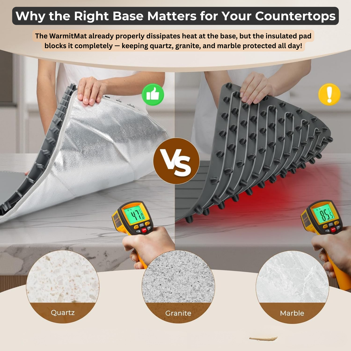 WarmitMat™- Adjustable Food Warming Mat 2.0