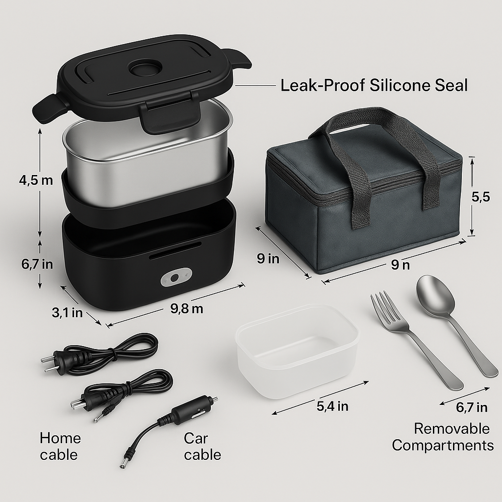 Thermacase™ - Heated Lunchbox Kit (Plugin)