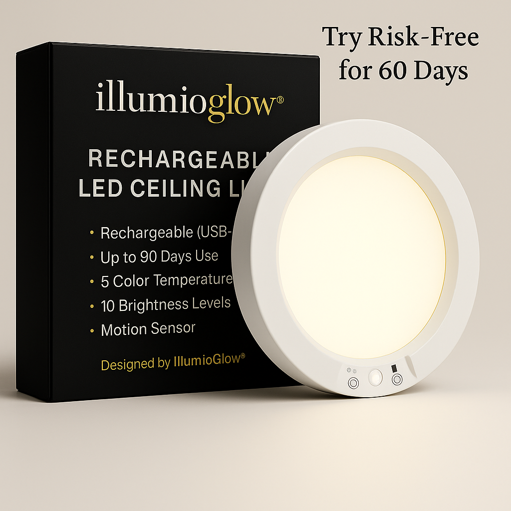 Wireless Rechargeable Ceiling Light