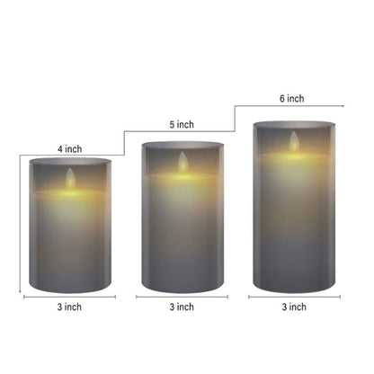 Serenity Glow Flameless Candle Set